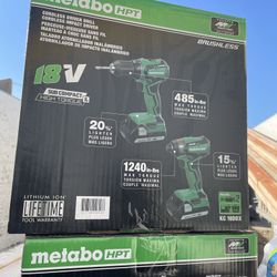 New Metabo Drill Set