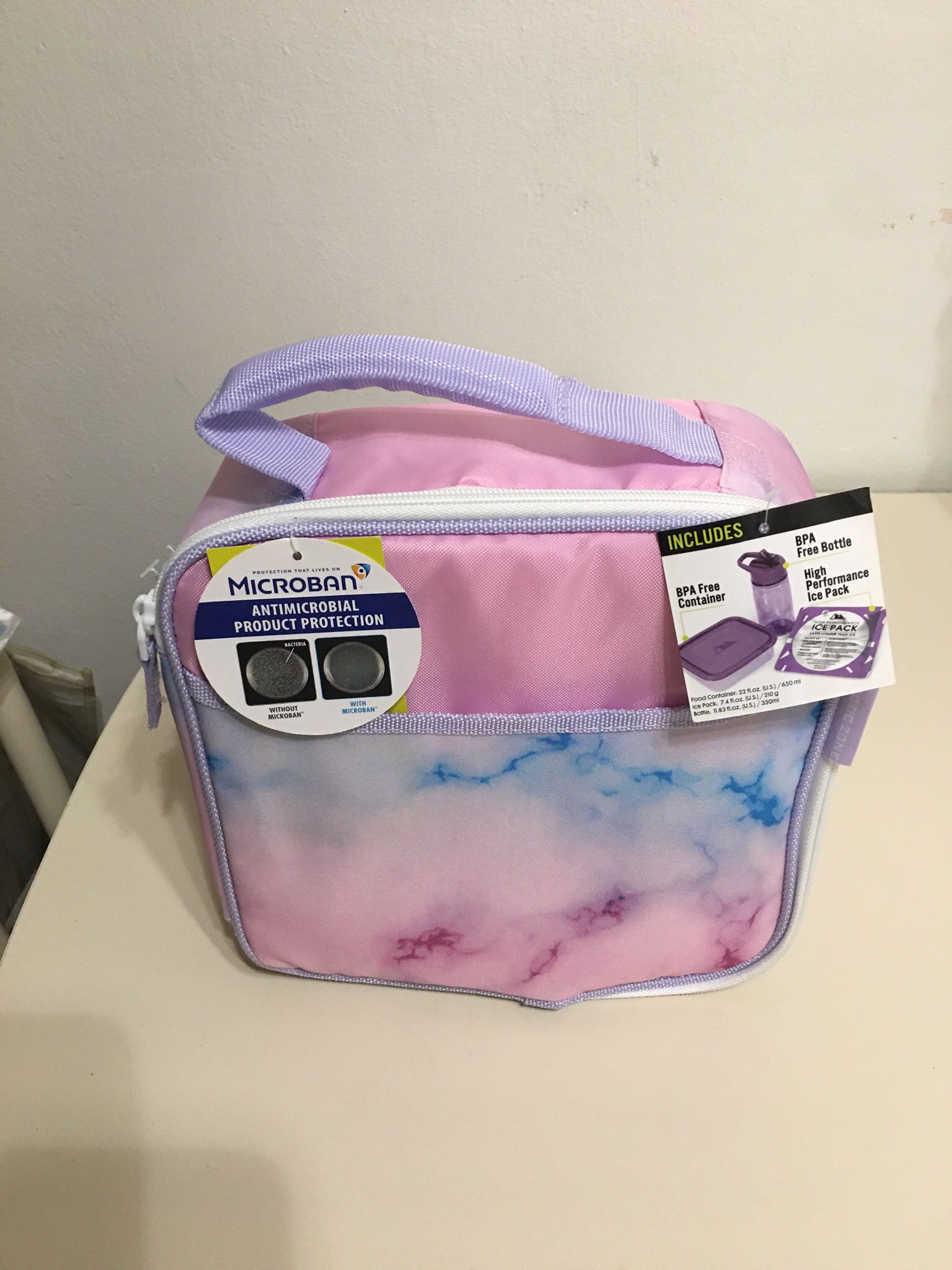 Artic Insulated Kids Lunch Box with Ice pack, Sandwich Container, Water Bottle