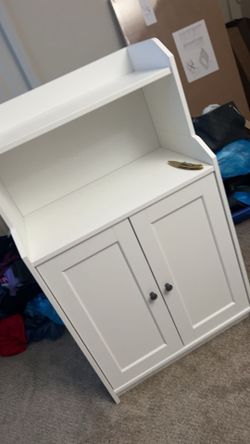 Ikea White Storage Cabinet