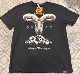 Bear the Dreams- NWT Goat Black T-shirt All Money In No Money Out