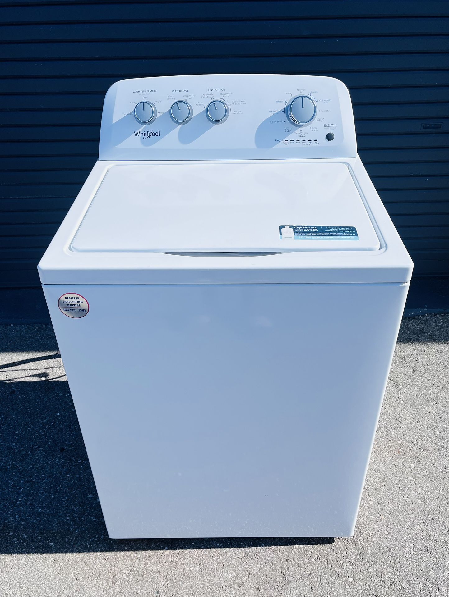 Washer Whirlpool Top Load Super Capacity Heavy Duty Like New Free Delivery