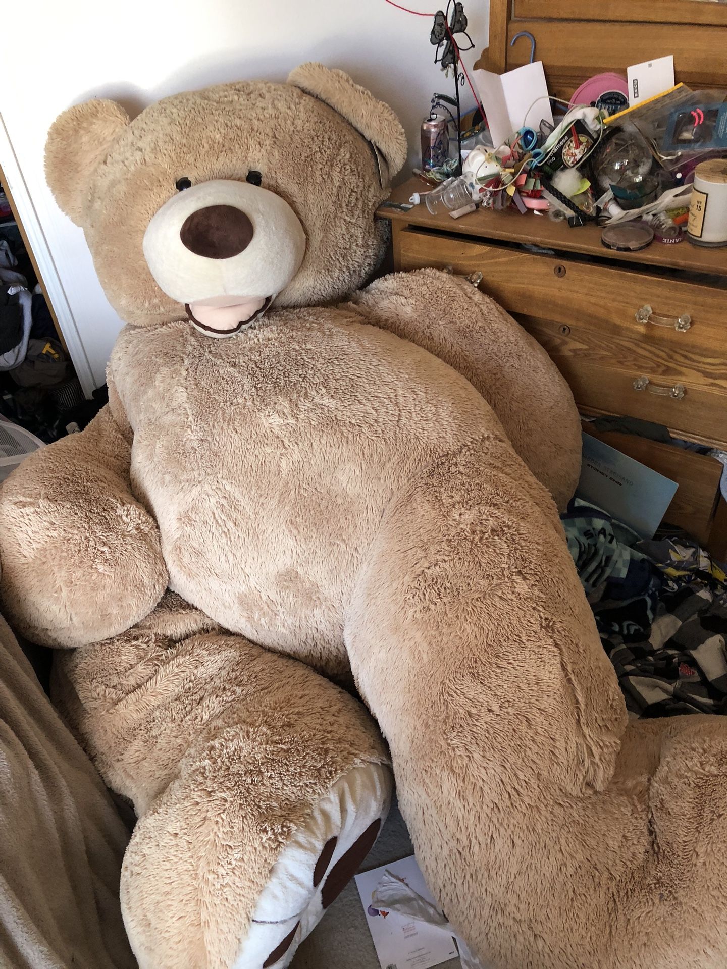 Giant teddy bear