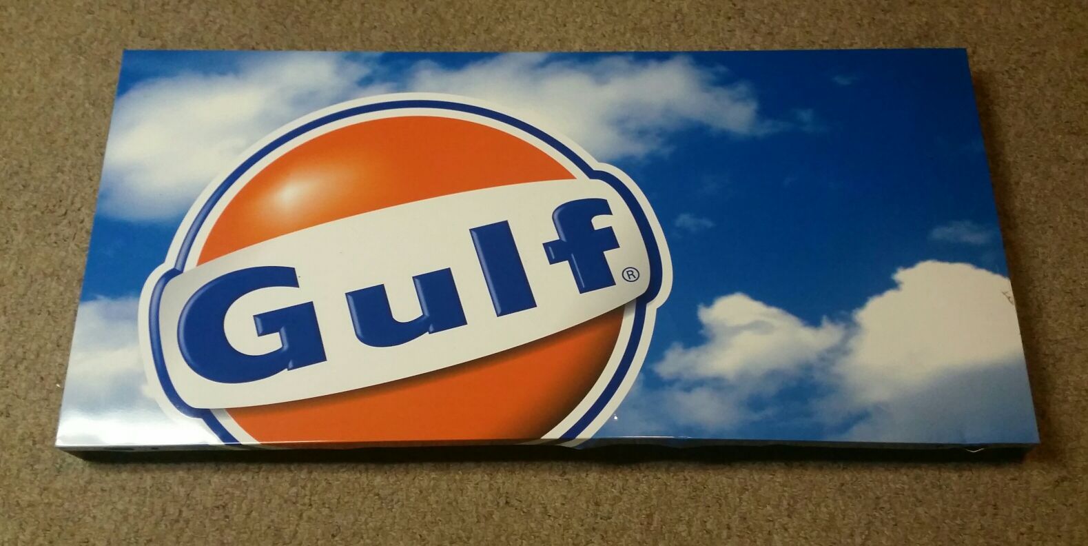 Gulf pump front sign