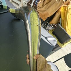 DG Performance Motorcycle Exhaust Pipe Expansion Chamber ~27” Used