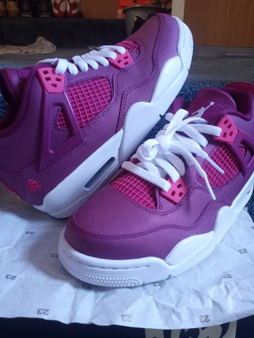 Nike Jordan 4 Reteo GS Berry Pink 7Y