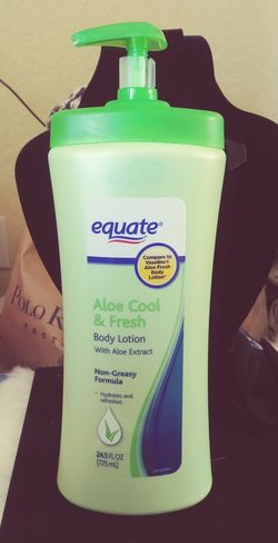 Equate aloe cool and fresh body lotion