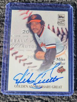 Autographed Mike Cuellar