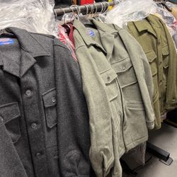 90’s Pendleton Vintage Pea Coats: Men’s XL