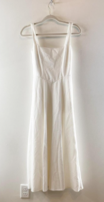 Simple White Dress SMALL
