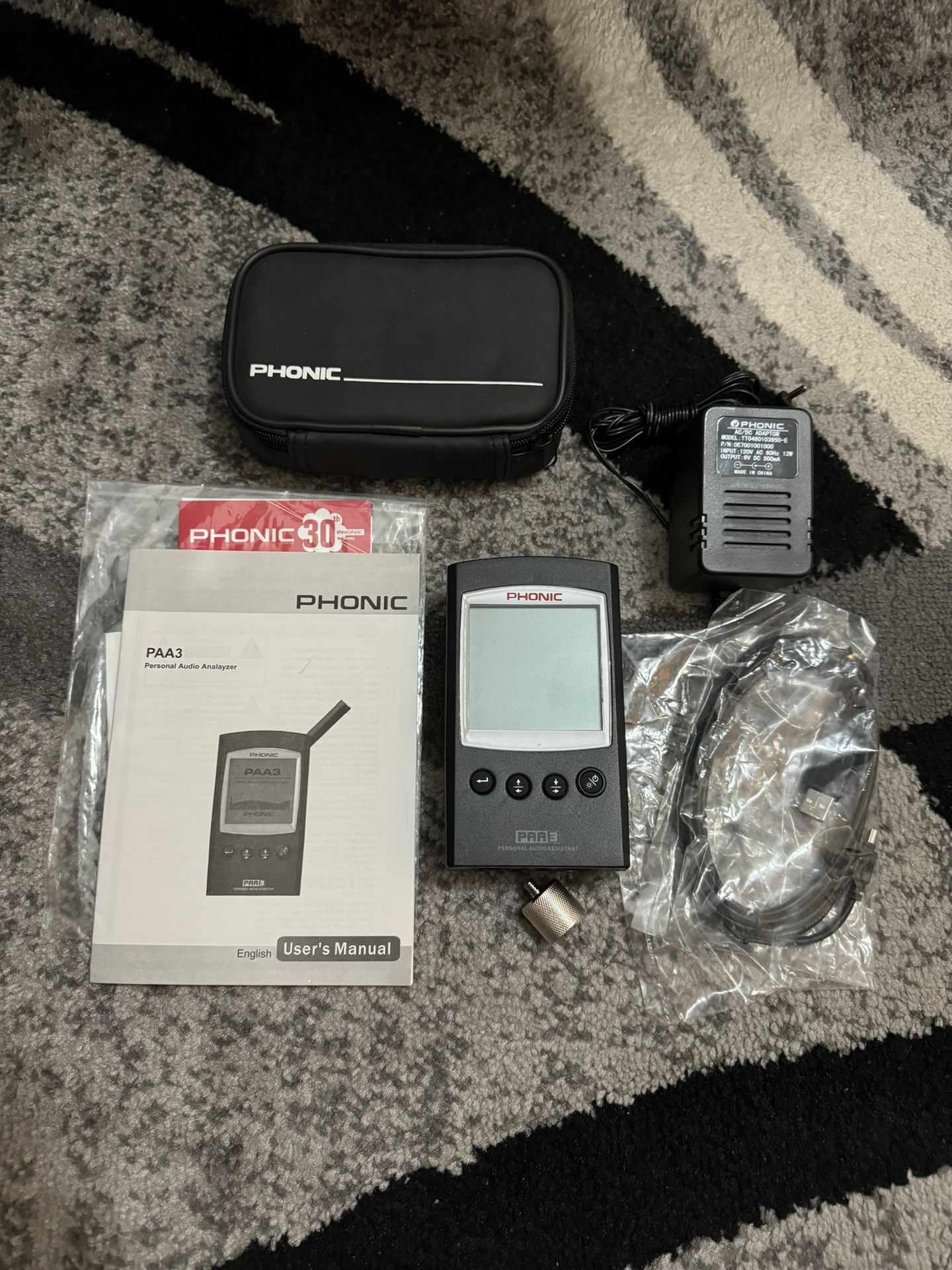 Phonic PAA3 Sound Analyzer Pro Audio Real Time Spect Analyzer