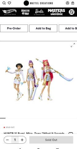 K pop barbie set brand new just