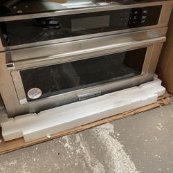 Kitchen Aid 30” Built In Microwave 