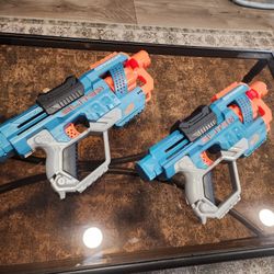 2 NERF Commander 2.0 Guns