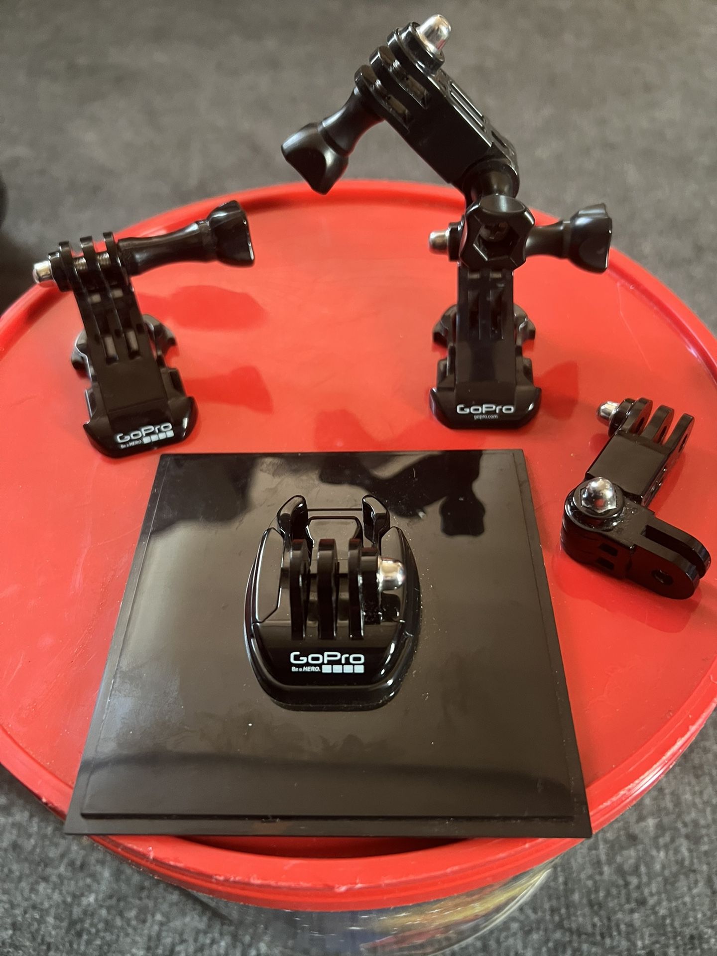 GoPro Mounts Extensions And Thumb Screws Brand New