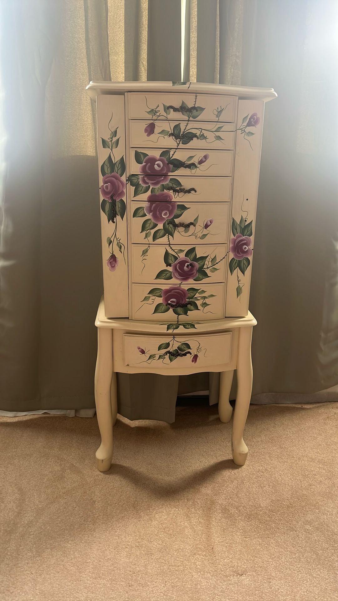 Floral Design Jewelry Box