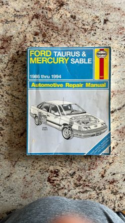 Haynes Ford Taurus / Mercury Sable Repair Manual