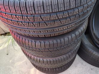 Set de  llantas usadas pirelli Scorpion runfla 235/60/r/18 90% de vida