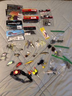 Lots of Newer Fishing Tackle. Everything in Pictures Included?