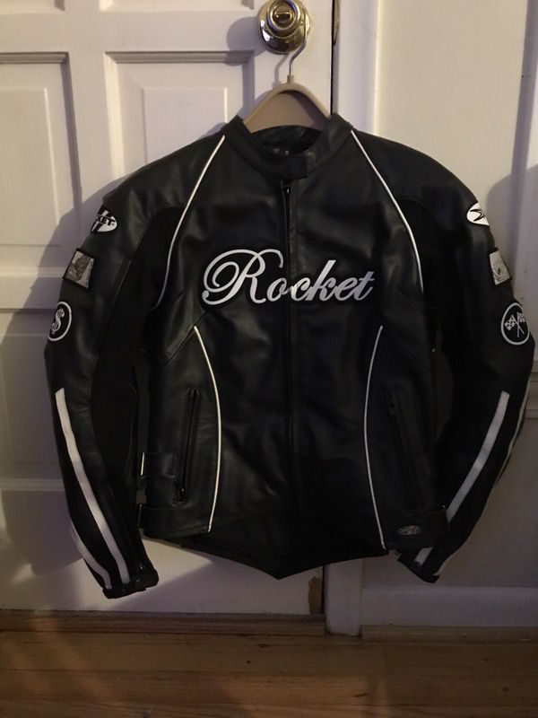 New Joe Rocket Women's Jet Set 100% Leather Motorcycle Riding Jacket Rocket GSXR CBR R6 Ninja Hayabusa
