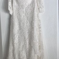 Wedding Dress Size 12 $500