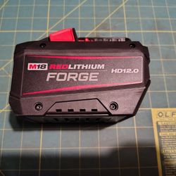 New Milwaukee M18 Red Lithium Forge HD12.0