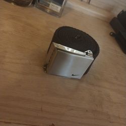 Nike Silver Belt