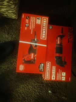 Brand New Craftsman Reciprocating saw and oscillating tool kit
