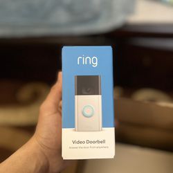 Ring - Video Doorbell - Satin Nickel 