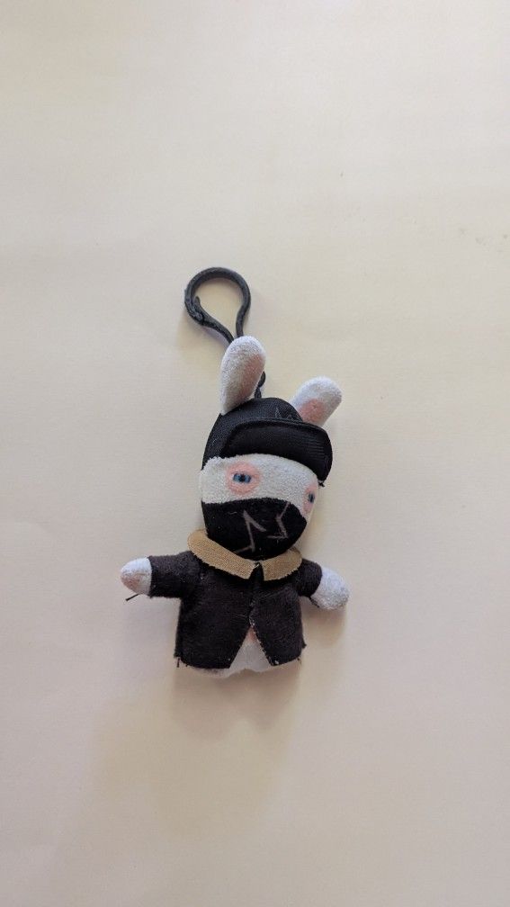 Watchdogs Rabbid Key Chain Plush McFarlane Toy