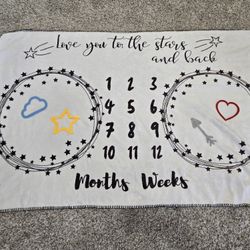 Month Milestone Blanket