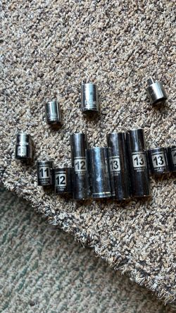 Assortment of sockets