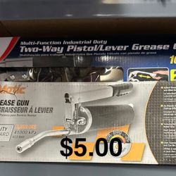 Grease Gun New $5.00 Firm On Price 