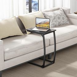 C Shaped End Table Set of 2