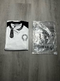 White/black chrome hearts long sleeve