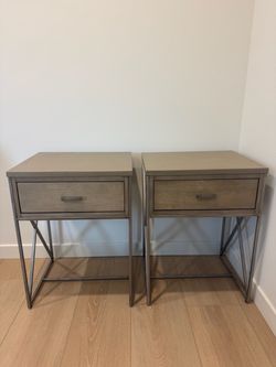 Nightstand / side tables - set of 2