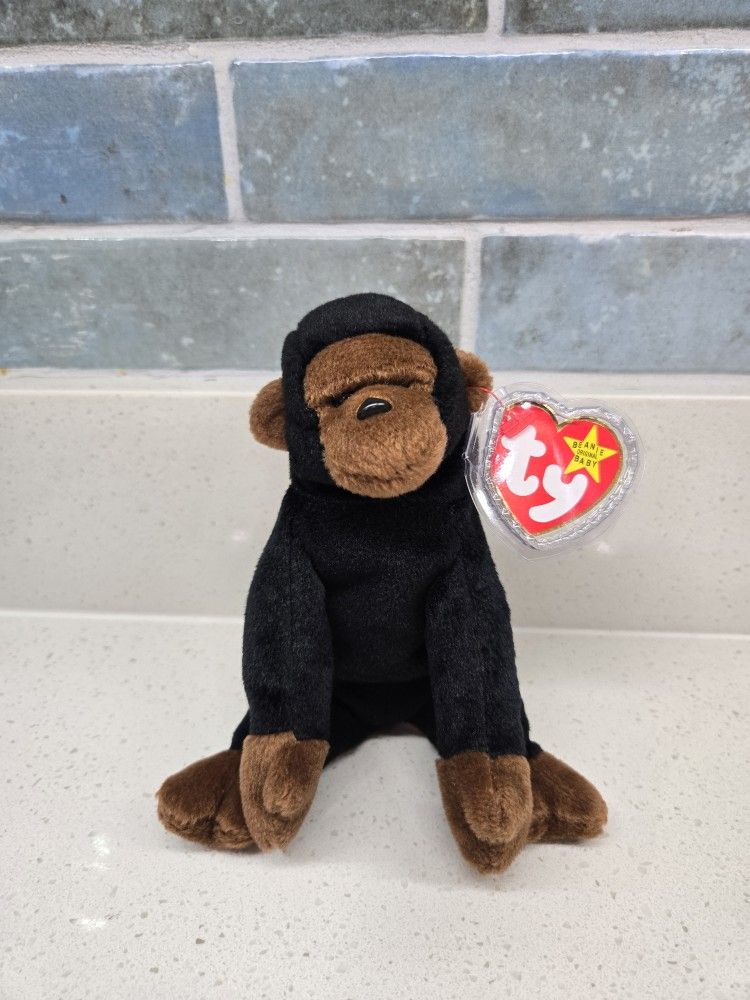 Congo Ty Beanie Baby in Excellent Condition Plush Toy w/ Original Tag