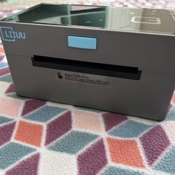 LiiUU Thermal Label Printer + 530 Labels (Open Box, Never Used)