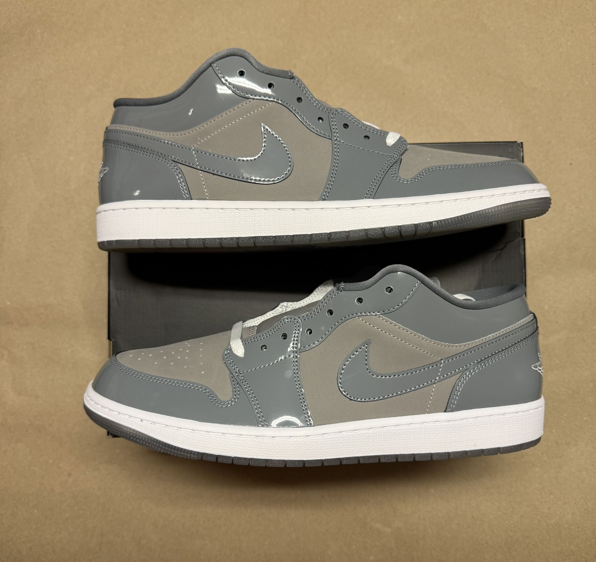 Nike Air Jordan 1 Retro Low SE Cool Gray Mens size 13 Rare NEW!