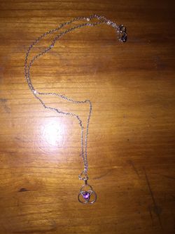 Tanzite 925 silver necklace and pendant