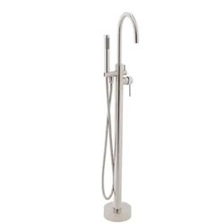AKDY 1-Handle Freestanding Floor Mount Tub Faucet Bathtub Filler Hand Shower