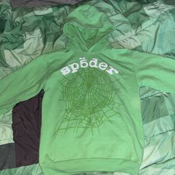 Green Spider Hoodie 