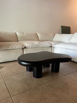 Black cloud coffee table