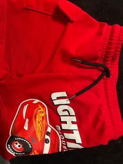 Kids Lightning McQueen Red Sweatpants