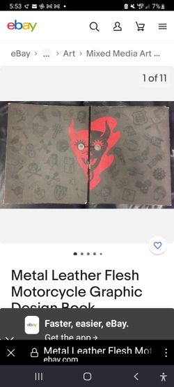 Metal Leather Flesh Book Of Art