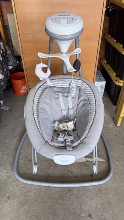 GRACO DUET CONNECT DELUXE MULTI-DIRECTION BABY SWING AND BOUNCER