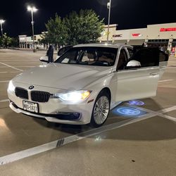 2014 BMW 328i Luxury White Sedan