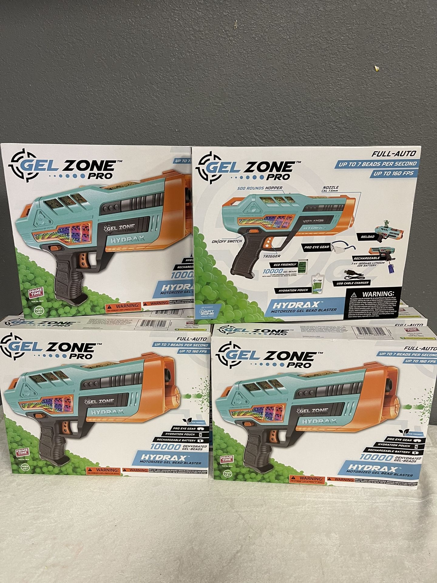 Gel Zone Pro Hydrax Motorized Gel Blaster