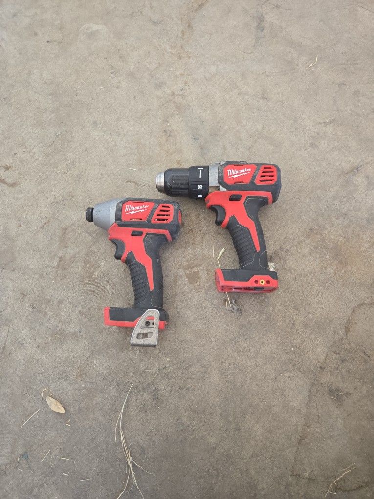Milwaukee M18 Drill And Impact