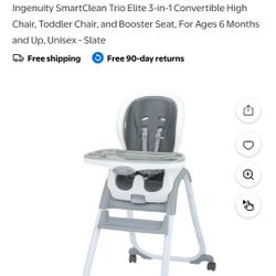 High Chair- Toddler Chair- Booster Seat
