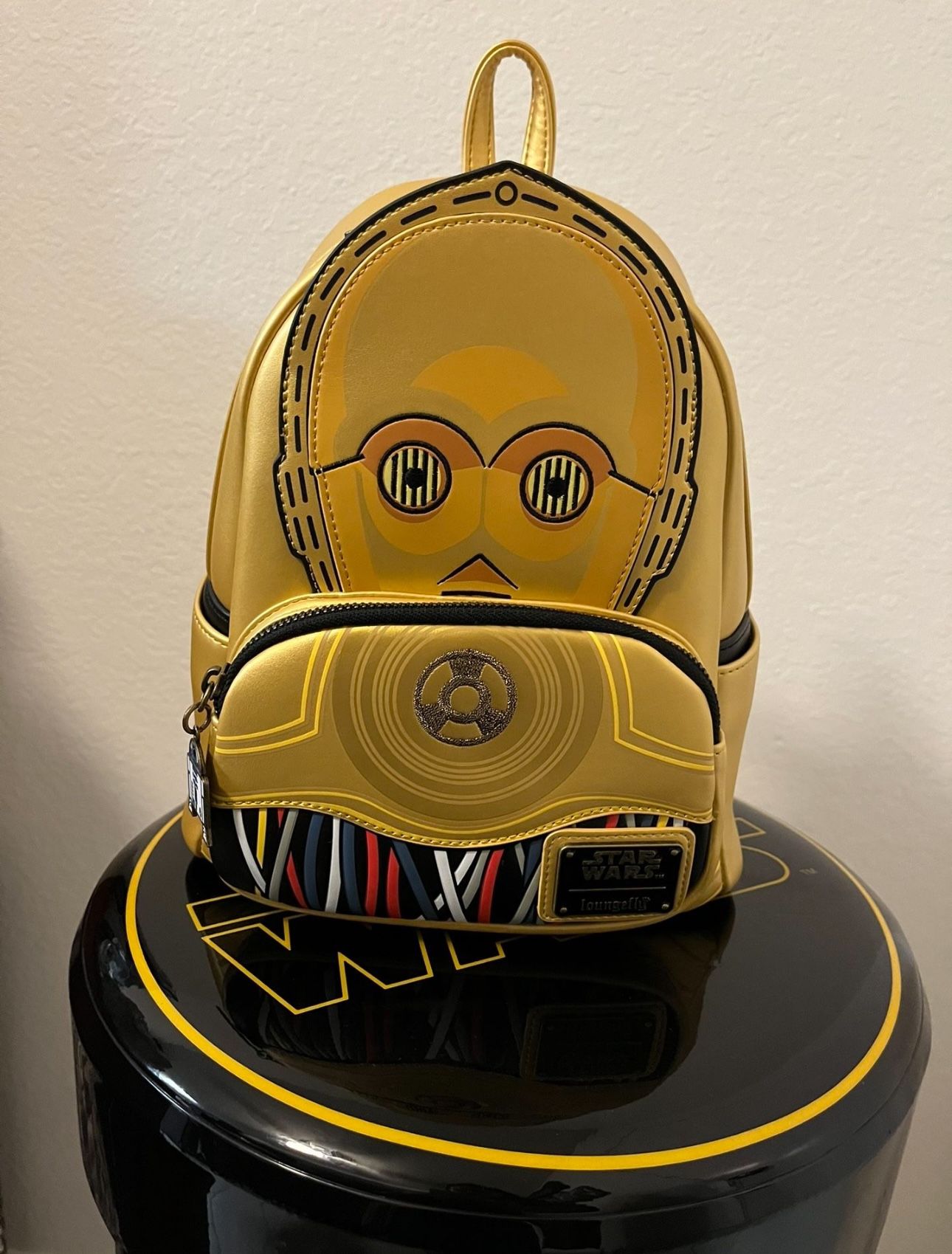 Loungefly Star Wars C3PO 2022 Galactic Convention Mini Backpack!